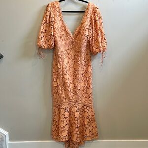 ASOS Lace Midi Dress